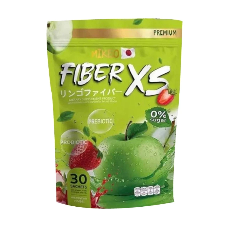 ไฟเบอร์ มิเกว Mikeo fiber xs 1ห่อ 30 ซอง พร้อมส่ง