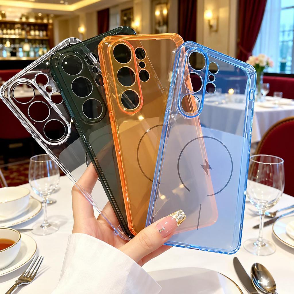 TPU เคสทรศัพท For Samsung A57 A37 A07 A17 A18 A08 A56 A16 A06 A55 A15 A36 A34 A35 A54 S24 FE S24 Ultra S25 S26 Ultra