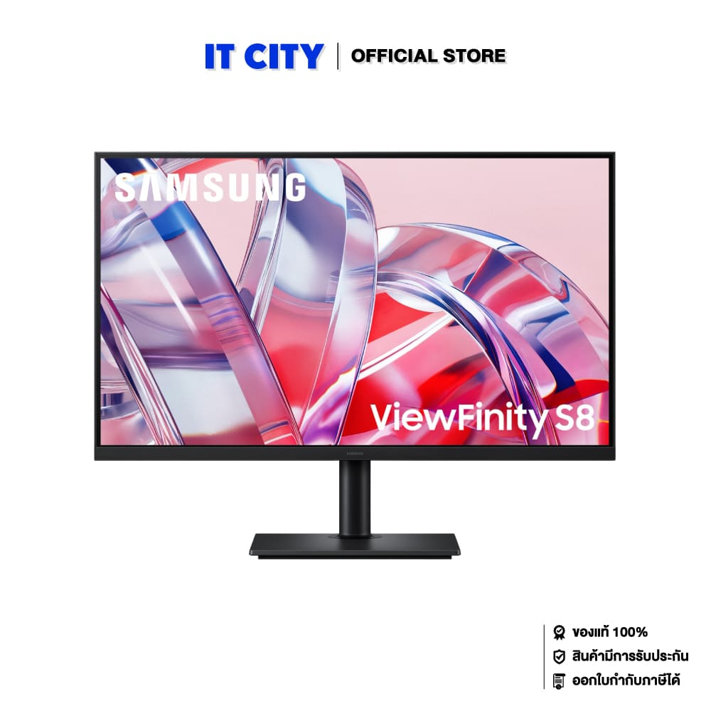 SAMSUNG Viewfinity S80H Monitor LS32H800EAEXXT - 32"/4K/VA/60Hz/5ms/3Y*3 MNL-002562
