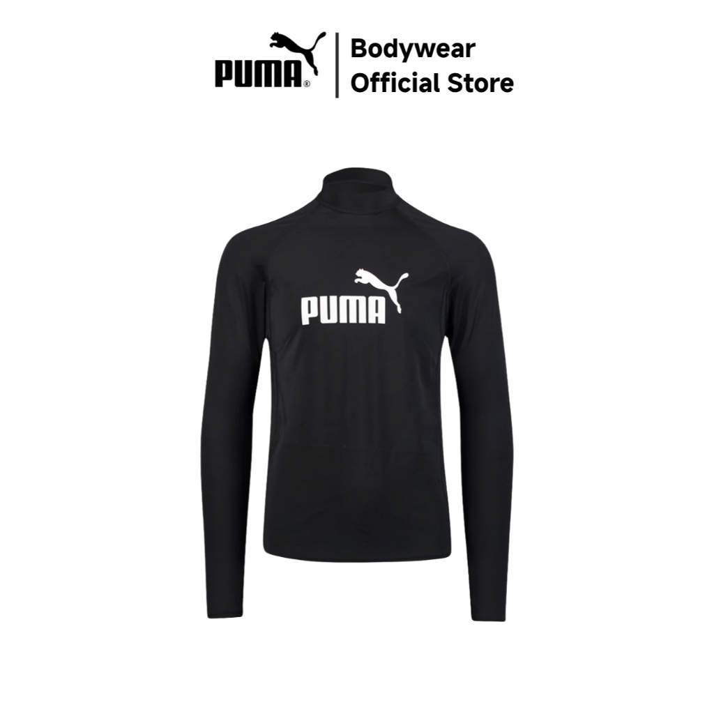 PUMA รัชการ์ด เสื้อว่ายน้ำรัดรูป แขนยาว สำหรับผู้ชาย SWIM MEN LONG SLEEVE RASH GUARD 1P - 701221105 — صورة 2