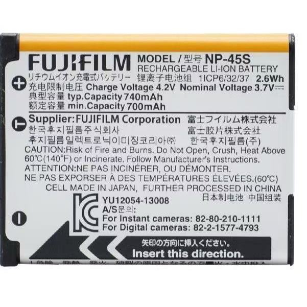 Fuji NP-45S/45/45A  mini 90 SP 2 ใช้แบตเตอรี่ Jx 405 / 305 Z 10 / 20 / 30 / 30 / 35 เครื่องชาร์จ Np45 Jx 405 / 305 Z