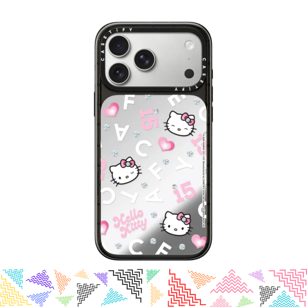 เคสมือถือ CASETiFY | Hello Kitty x CASETiFY 15th Anniversary Pattern Case [Hello Kitty] For iPhone Samsung แท้ พร้อมส่ง