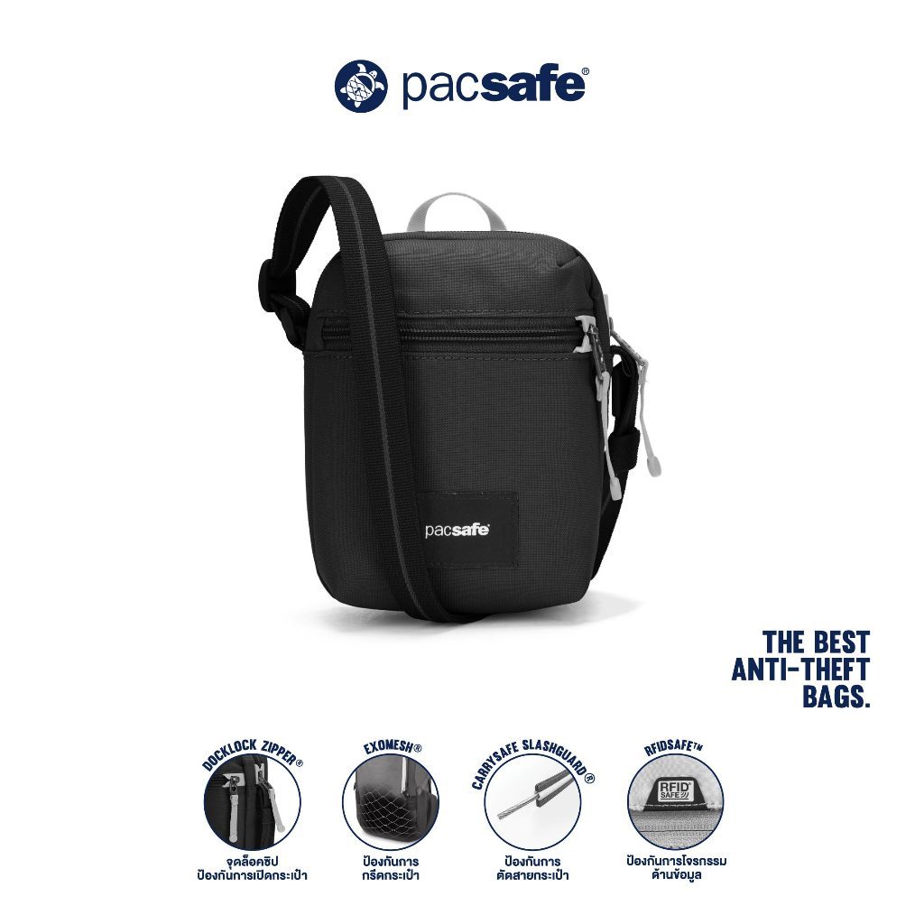 Pacsafe حقيبة كروس ميني GO مضادة للسرقة — صورة 3