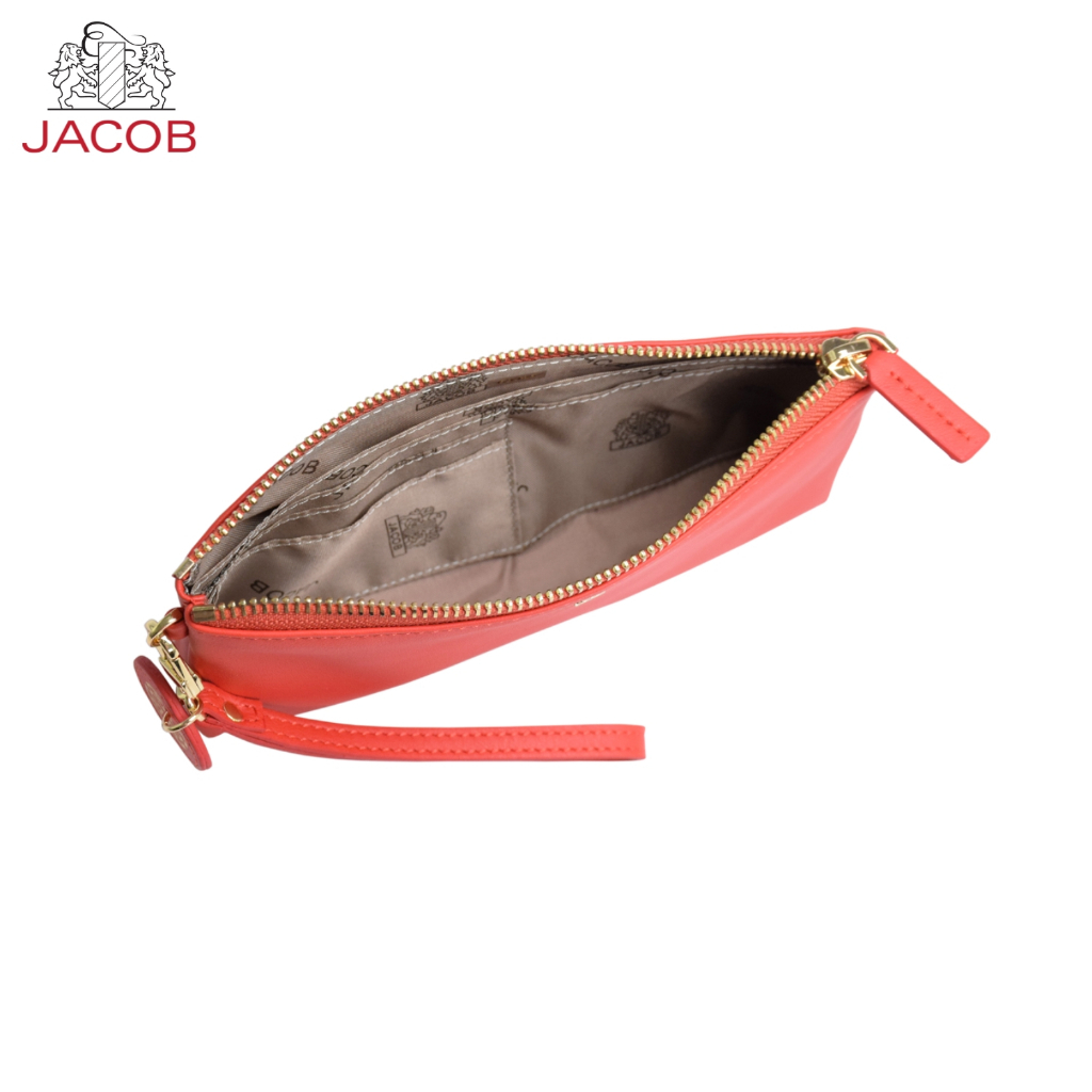 JACOB محفظة نسائية حمراء 63025 — صورة 5