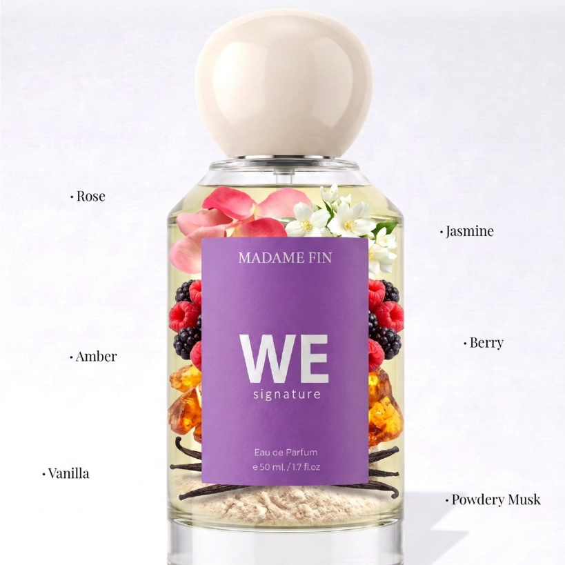 مدام فين عطر WE سيغنتشر 50 مل + لوشن 10 مل — صورة 3