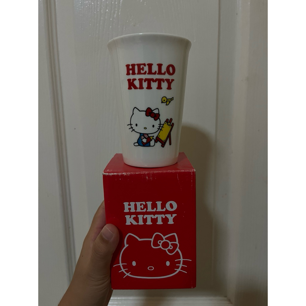 Used•แก้วเซรามิค Hello Kitty Ceramic Cups for Lawson💖