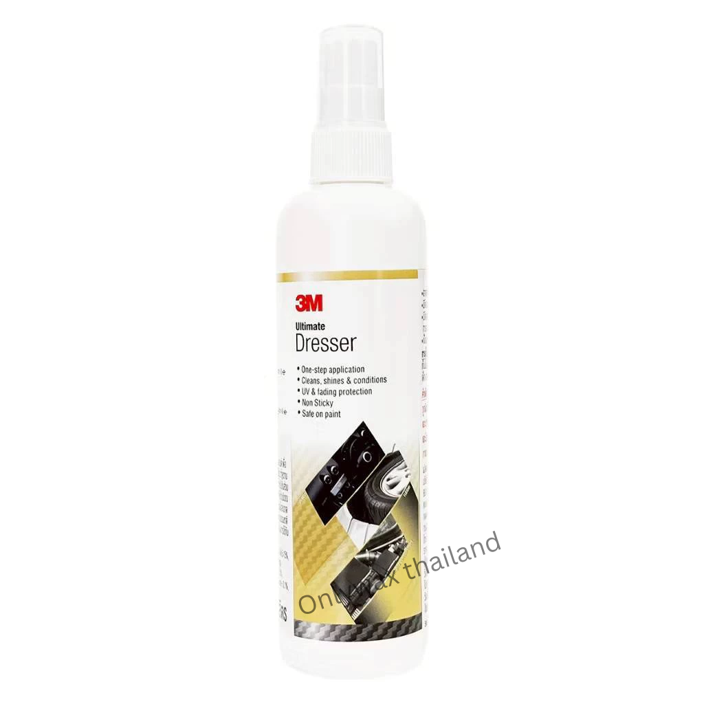 3M น้ำยาเคลือบและฟื้นฟูพลาสติก สีดำ 250 ml.