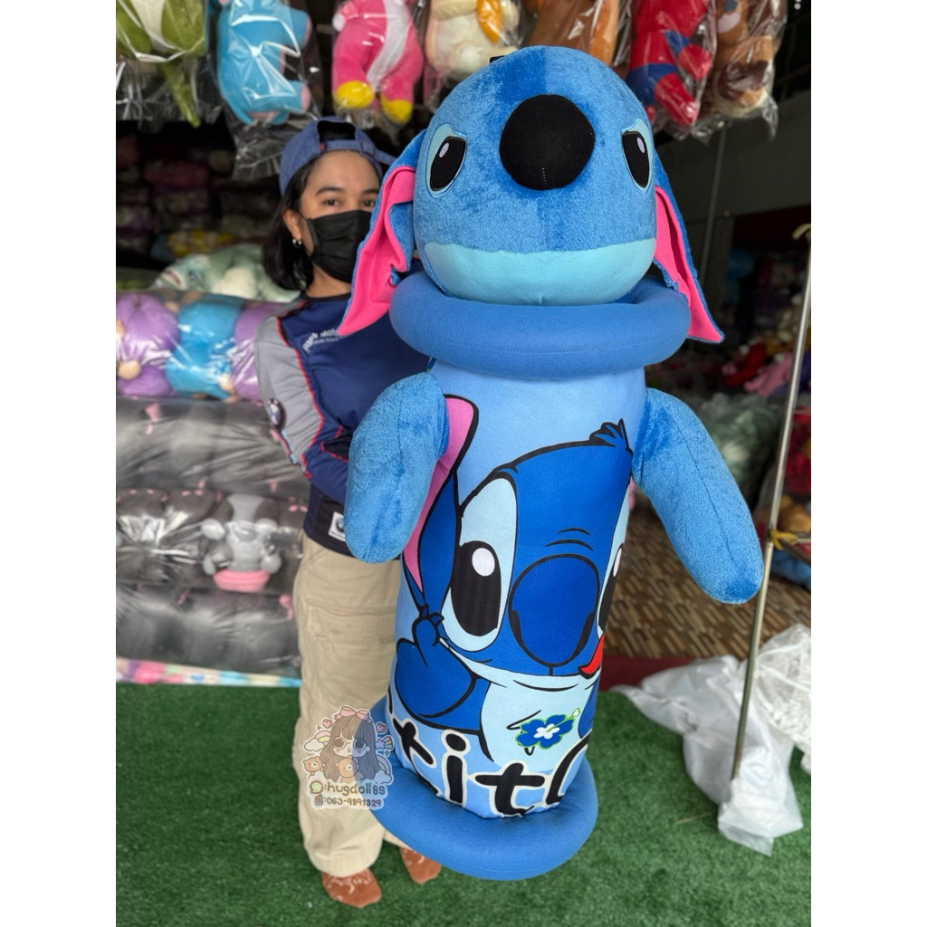 ตุ๊กตาหมอนข้างสติช ไซส์1.2เมตร ลายสกรีนสวยด้านในยัดใยสังเคราะห์