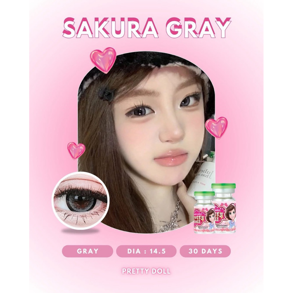 คอนแทคเลนส์ ลายSakura