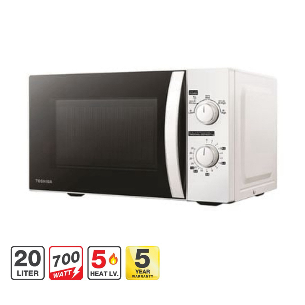 ไมโครเวฟ 20ลิตร รุ่นMWP-MM20P(WH)สีขาว
