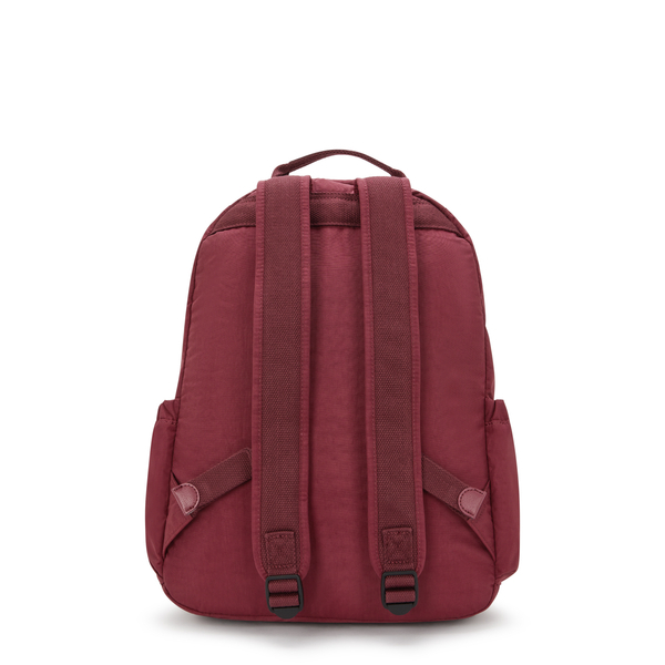 Kipling حقيبة ظهر SEOUL — نبيذي — صورة 2