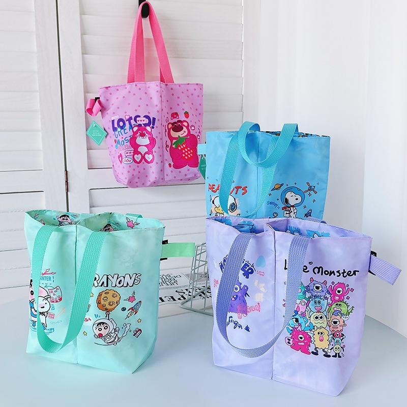 พร้อมส่ง🇹🇭 กระเป๋าใส่แก้วน้ำ ขวดน้ำ 🐰 ลายการ์ตูน คิวท์ๆ