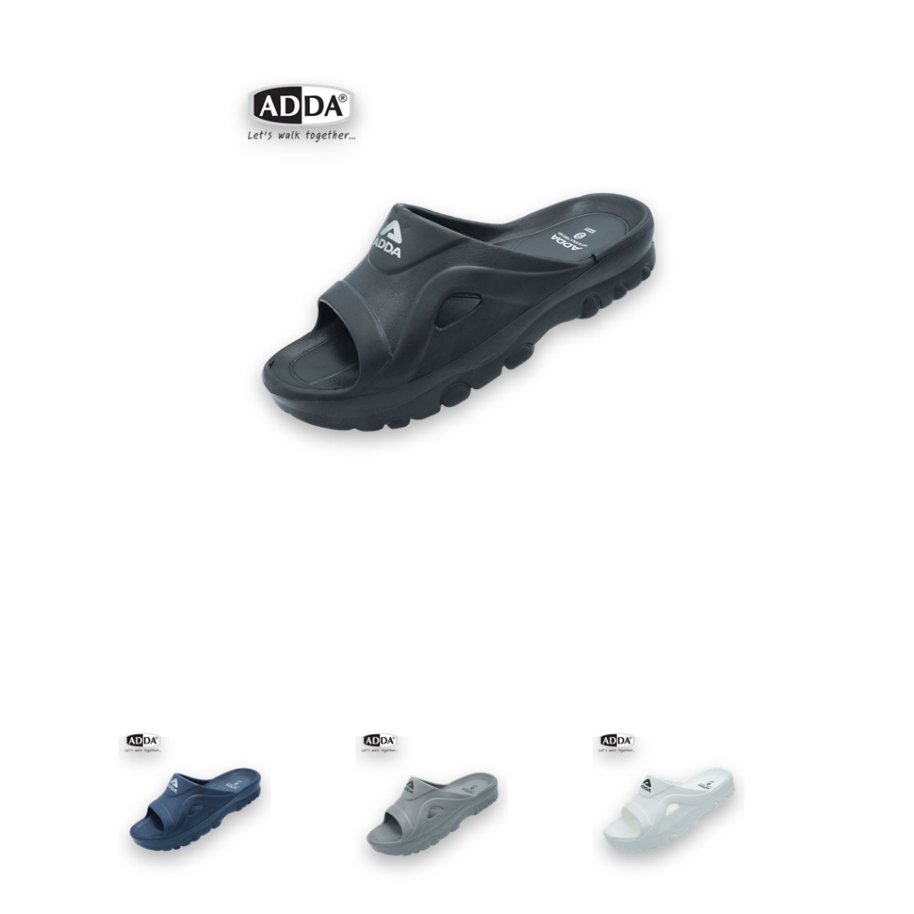 ADDA รองเท้าแตะลำลองแบบสวมผู้ชาย รุ่น 52201M1 (ไซส์ 6-11)