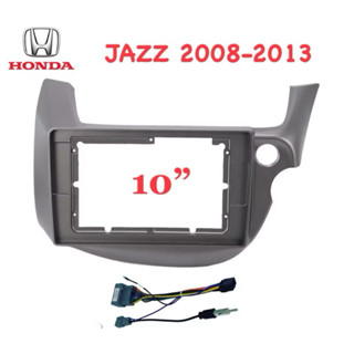 หน้ากาก HONDA JAZZ GE 2009-2013 สำหรับจอ 10.1 นิ้ว พร้อมปลั๊…