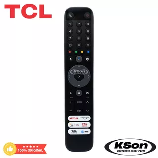 รีโมททีวี ทีซีแอล ของแท้ มีระบบสั่งการด้วยเสียง Original TCL TV Remote Control with Voice Control รุ่น RC833 GMB1