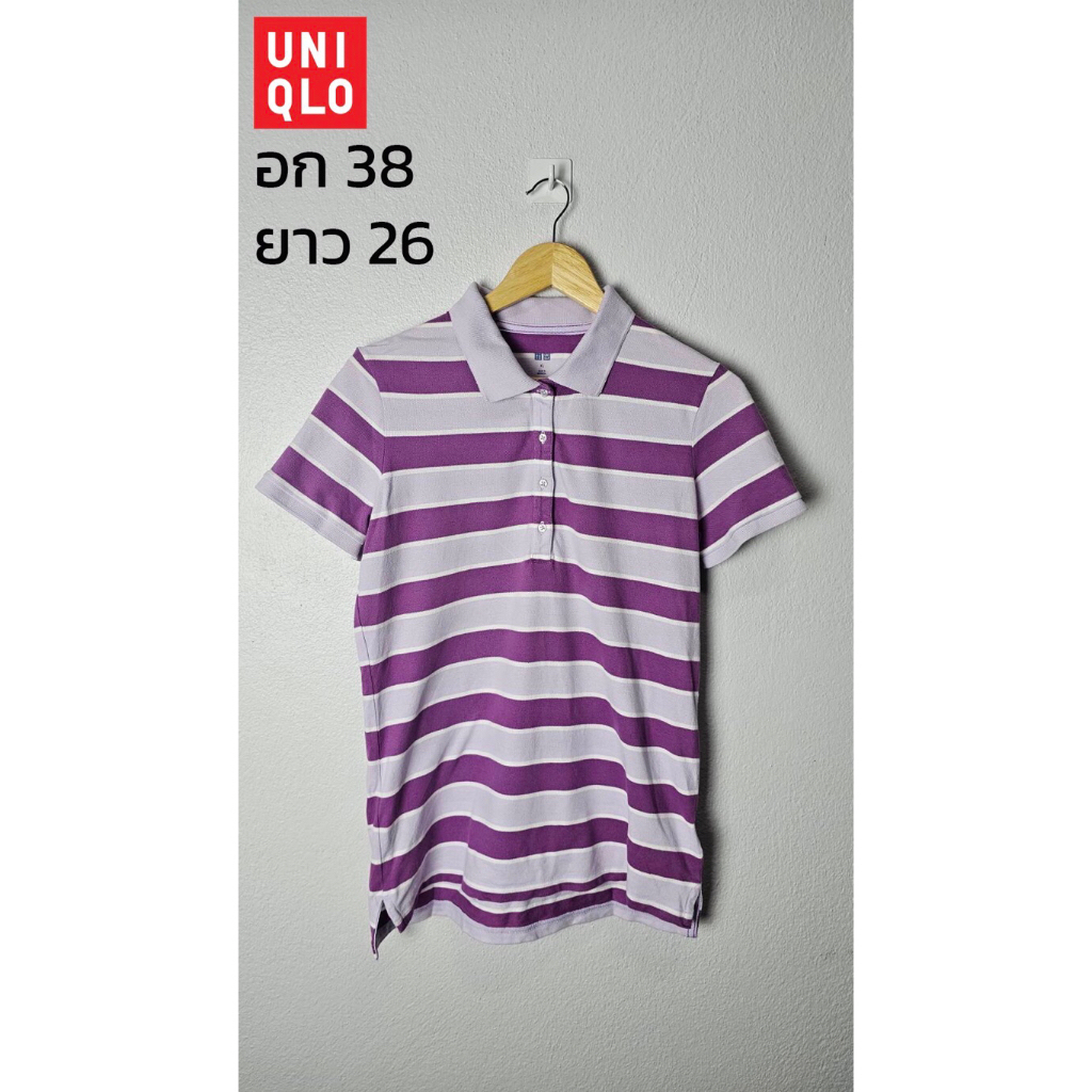 เสื้อโปโลUniqloผู้หญิงมือสอง