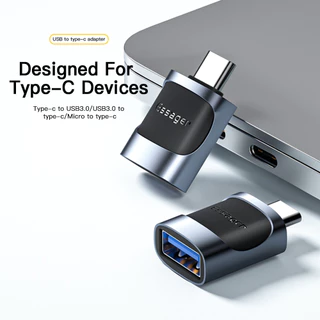 Essager ตัวแปลง USB เป็น Type C Mirco เป็น Type C Type C เป็น USB Type C ABS สําหรับคอมพิวเตอร์ Android Premium OTG