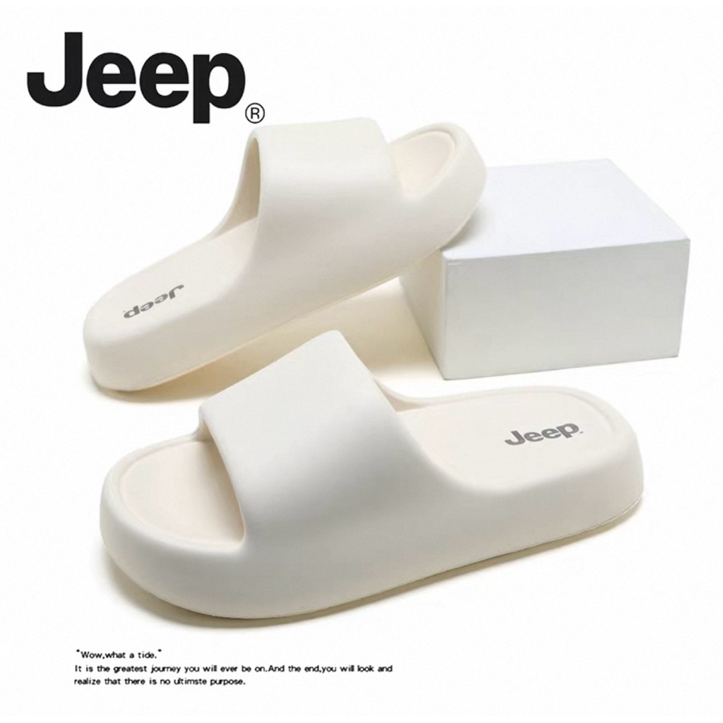 JEEP/Jeep รองเท้าแตะ พื้นหนานุ่ม