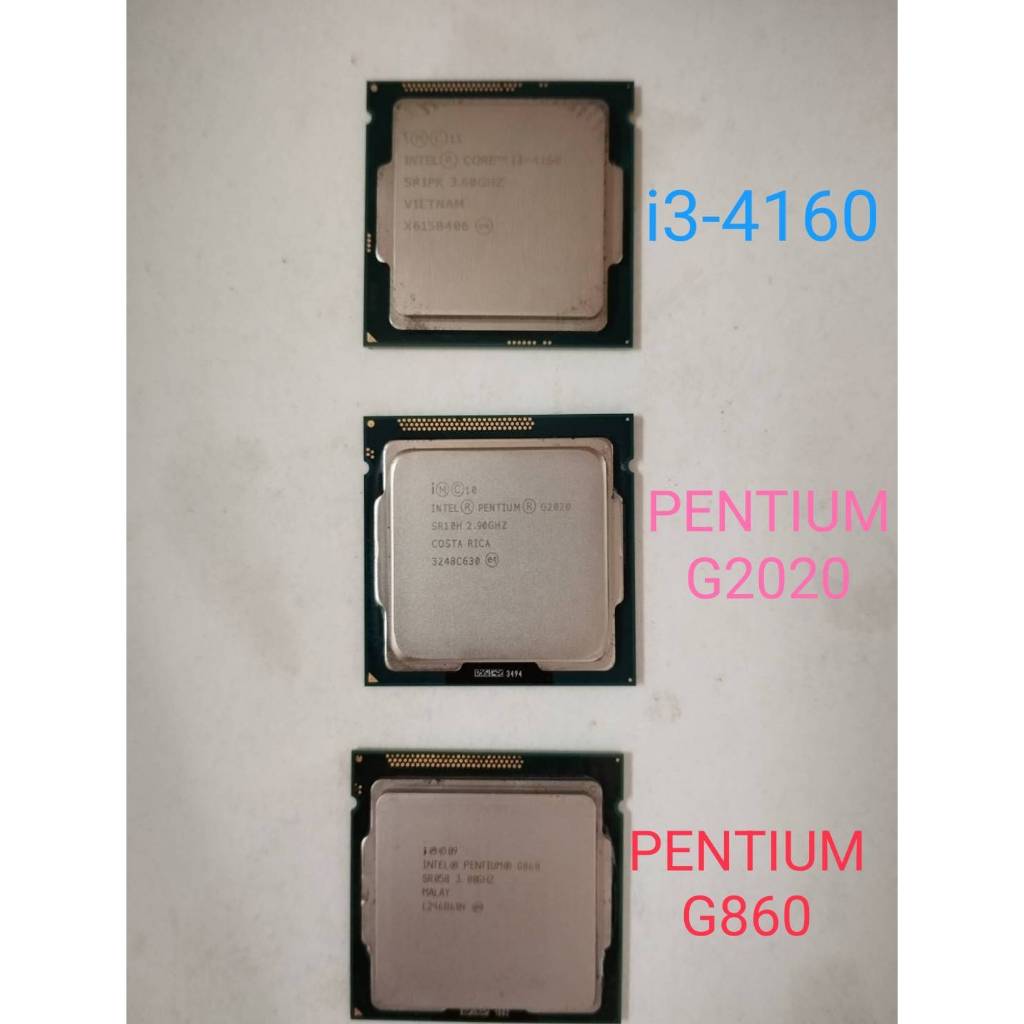 CPU มือสอง i3-4160 G20202 G860 มีเก็บเงินปลายทาง