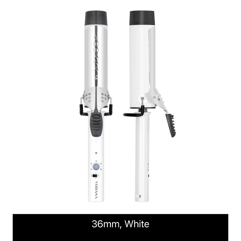 VODANA l Glamwave Curling Iron (36mm) เครื่องม้วนผม Vodana สีขาว