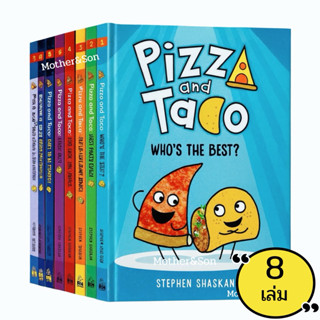8 เล่ม หนังสือนิทานภาษาอังกฤษชุด Pizza and Taco 8 เล่ม