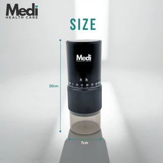 Medi ที่บดยาอัตโนมัติ ปรับความละเอียดได้ 30 ระดับ ใช้ง่ายในปุ่มเดียว บดได้ทั้งกาแฟ สมุนไพร ยา อาหาร