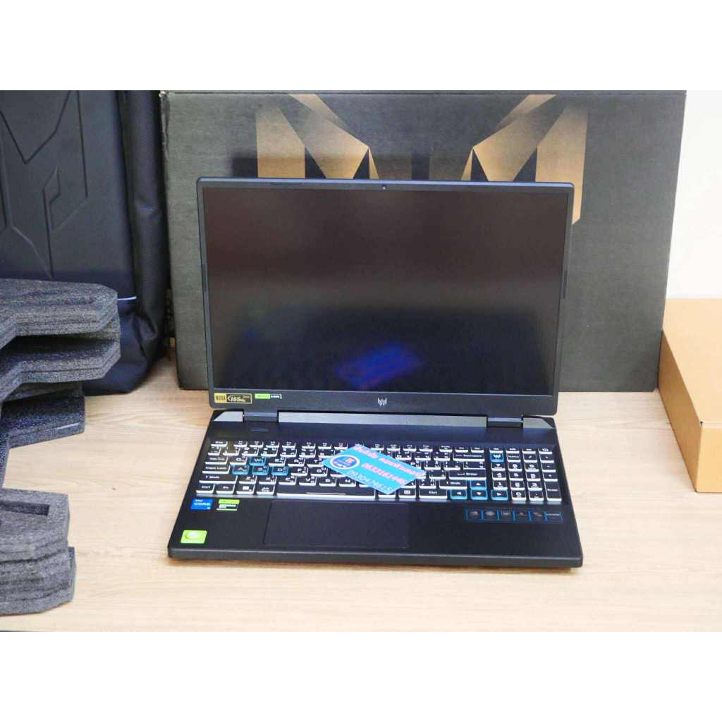 ACER PREDATOR HELIOS 16 ทรงพลังHX ตัวแร็ง #GEN13 & #DDR5 & #RAM32 #RTX4050 TGP140W