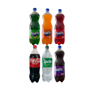 แฟนต้าส้ม fanta ขนาดใหญ่1.5L แพ็ค12ขวด มาเล