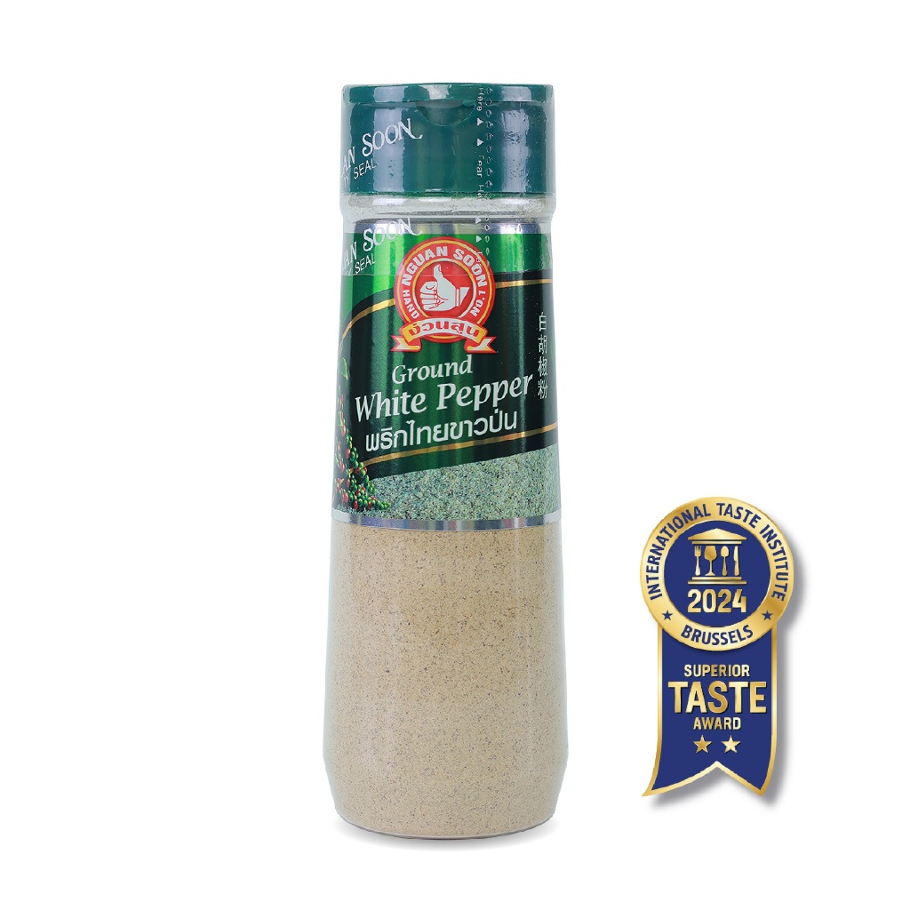 ง่วนสูน พริกไทยขาวป่น 110 g ขวดพลาสติก Ground White Pepper