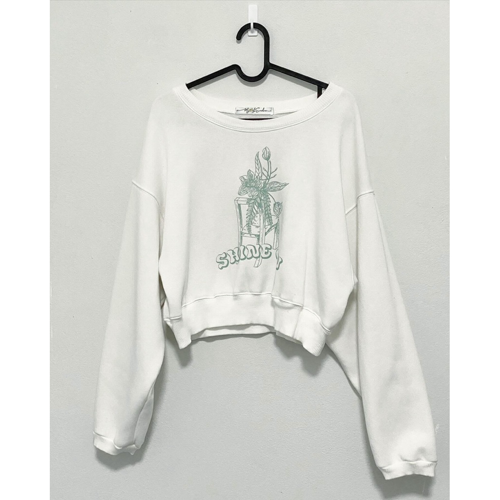sweater crop แบรนด์ myonlysunshine