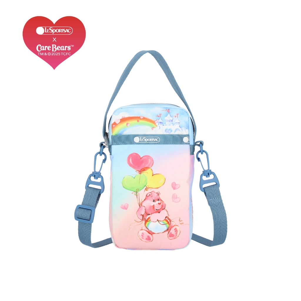Lesportsac Mini Phone Crossbody Bag กระเป๋าใส่มือถือStyle 3505 Care Bears
