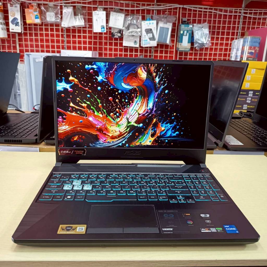 ASUS TUF GAMING F15 FX506HF-HN014W  สภาพเครื่อง  98%