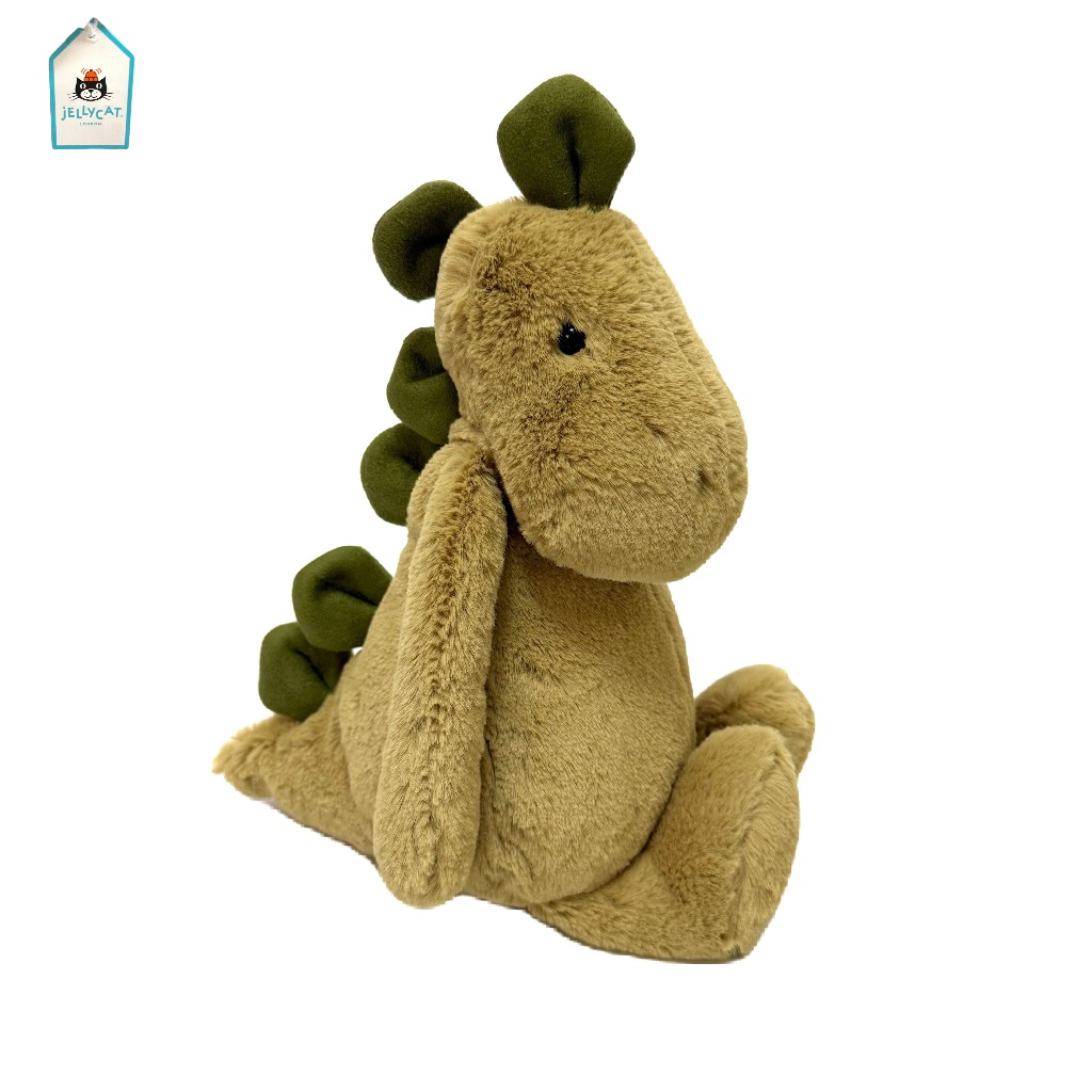 JELLYCAT ตุ๊กตา Bashful Dino Medium ของแท้จาก London ของใหม่จาก Central Department Store