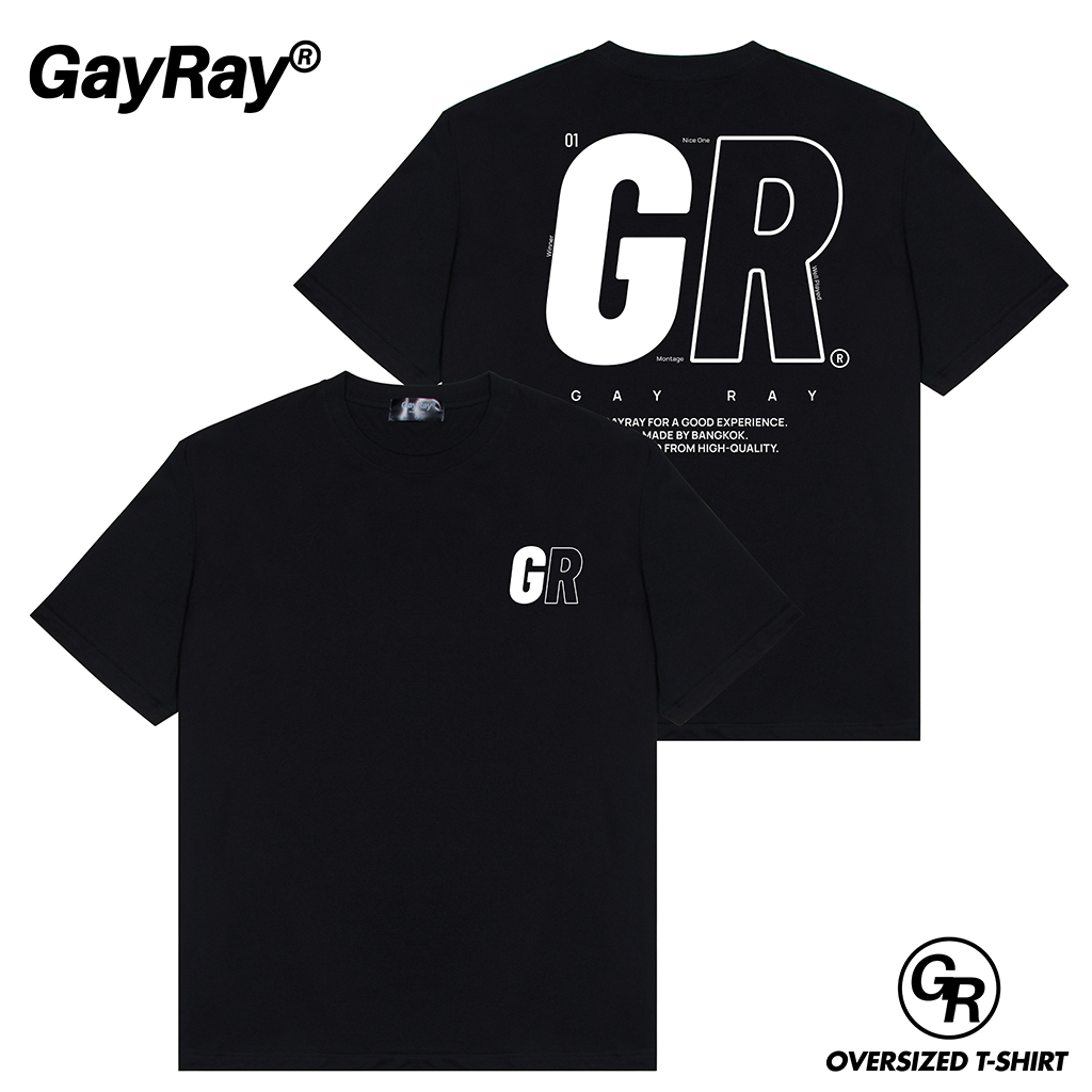 GayRay ⎰Good Game⎱  เสื้อยืดโอเวอร์ไซส์ Cotton 100% นุ่่ม ใส่สบาย