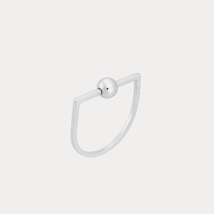dashbrand DJ04-RG Dot Ring A (Minimal Jewelry) แหวนเงินแท้ มินิมิอล silver925