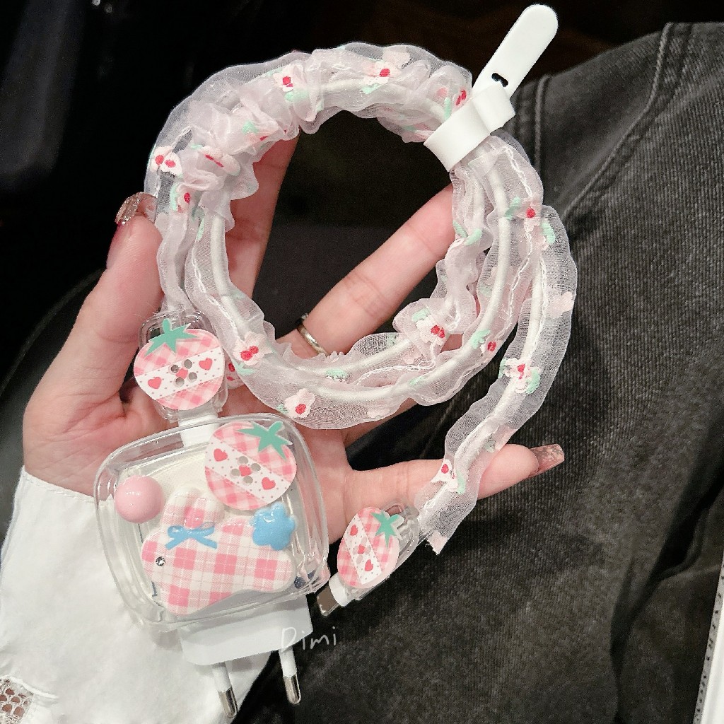 ชุดถนอมสาย iphone 18/20/35w