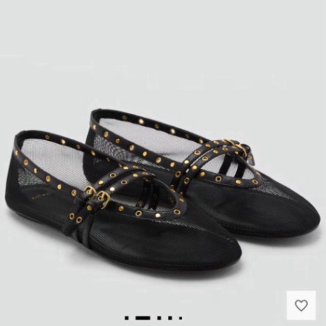 ส่งต่อรองเท้าบัลเลรินาเมช Mango พร้อมส่ง