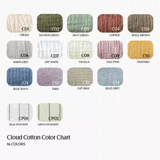 (ตัดตามขนาด) ผ้าปูโต๊ะ ผ้า Cloud cotton - Solstice Home ทำจาก คอตตอน 100% ผ้าคลุมโต๊ะ งานเลี้ยง