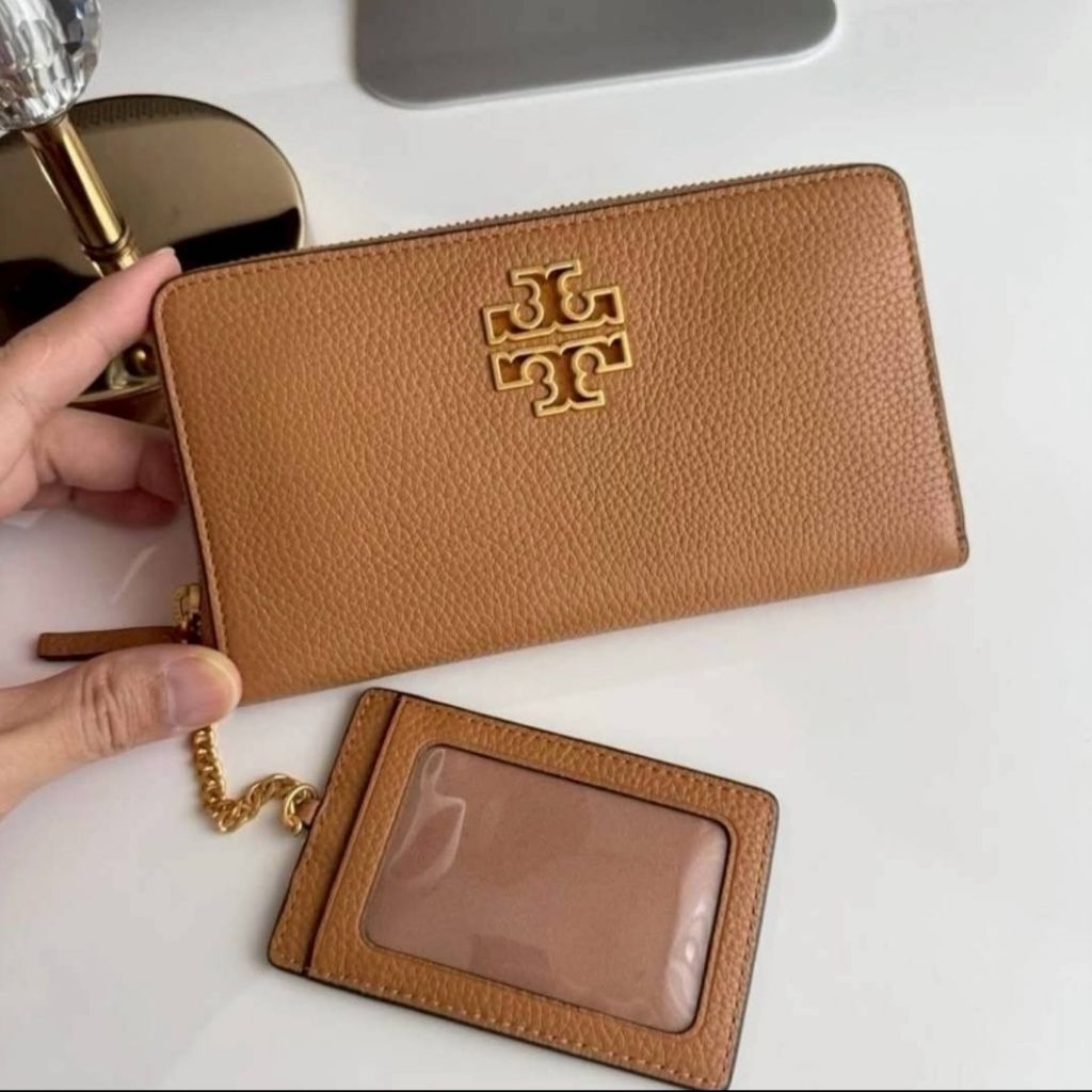 T0RY Burch Britten Zip Continental Wallet