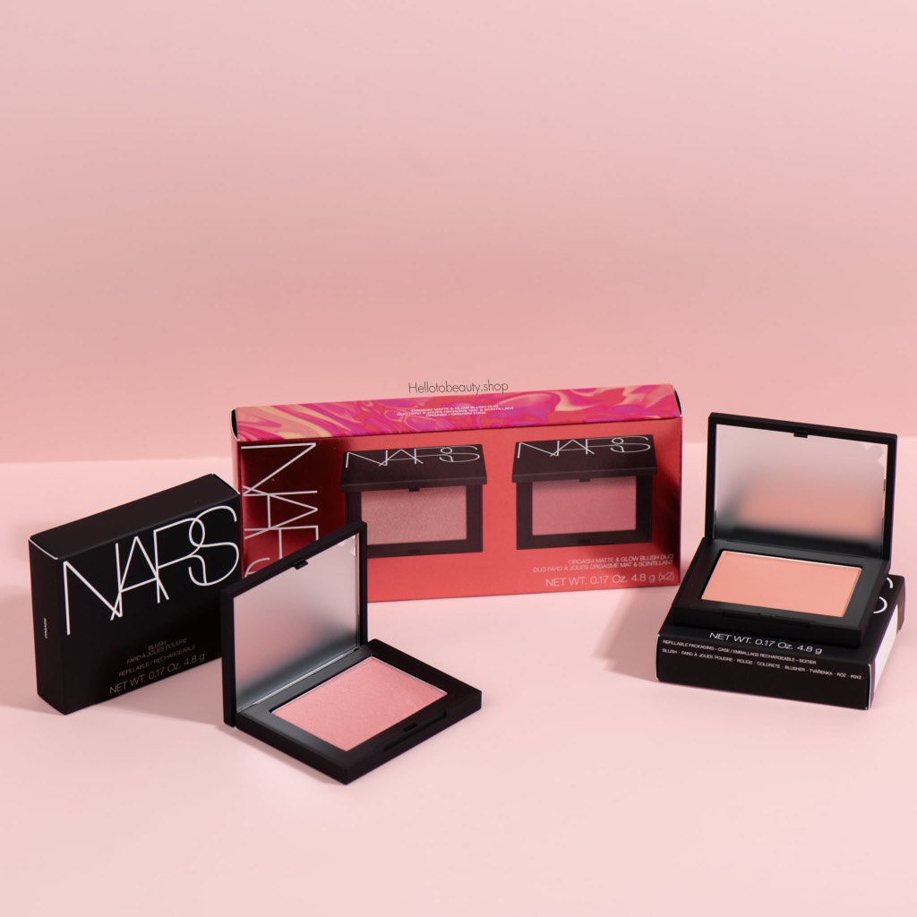NARS ชุดเซ็ตบลัชออน BLUSH DUO เฉดสี Orgasm และ Orgasm Edge