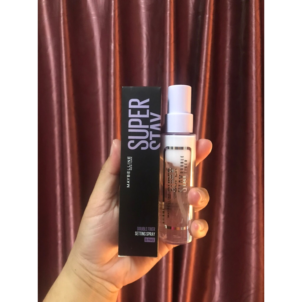 Maybelline Super Stay Double Fixer Setting Spray สเปรย์ล็อคเมคอัพ