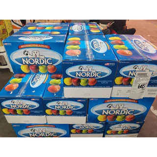 แอปเปิ้ล​แดงวอ​ชิงตัน USA​ (ตราหมี​/ตราjoyfully )กรอบหวาน แบ่งจำหน่าย 5 ลูก และ 10 ลูก