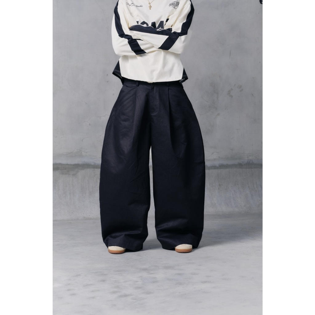 ❗️[ส่งเร็ว กทม. 1 วัน]❗️HOMEBOY กางเกงขายาว รุ่น HB.BLACK.SLUB.PANTS