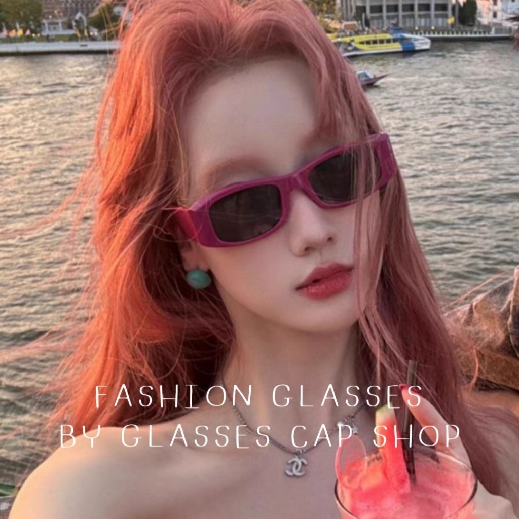 New Ag-2  แว่นตาแฟชั่น แว่นตากันแดด รุ่นนี้ใส่เท่มาก [ร้านในไทย🇹🇭สินค้าพร้อมส่งค่ะ]