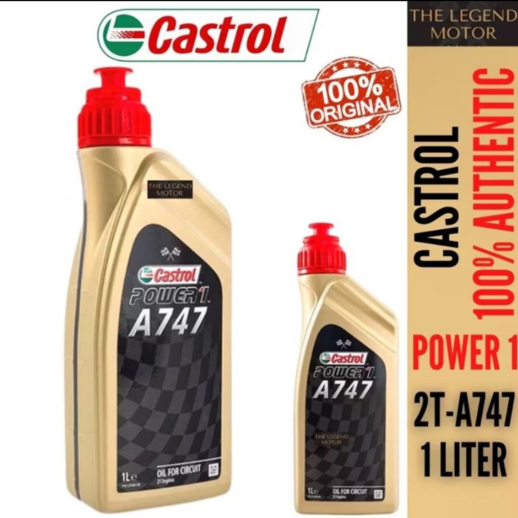 💥Castrol power 1💥 A747 2T RACING แท้100%