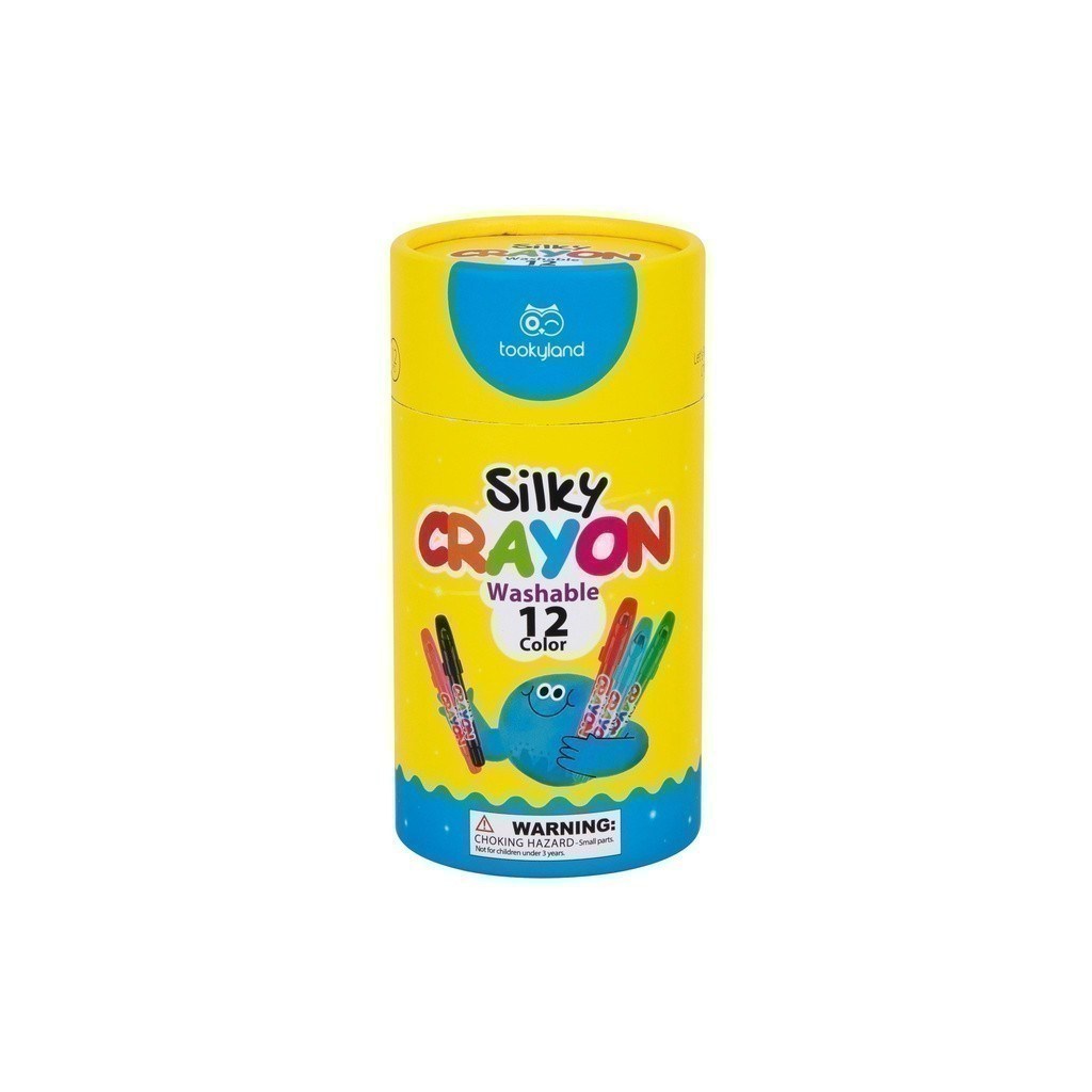 [bebeplay] Tookyland - Crayon - ชุดสีเทียน 12 สี