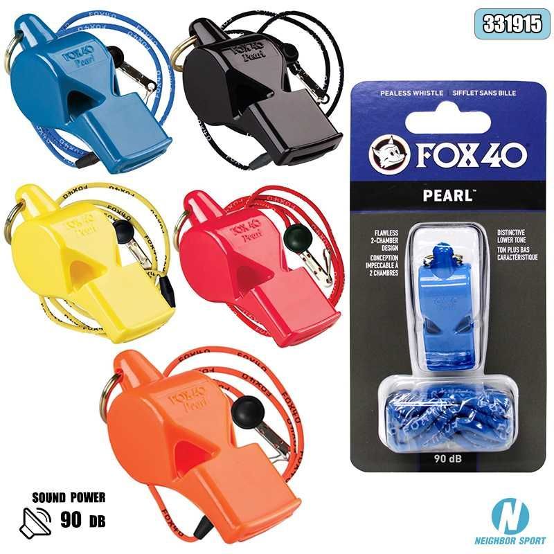 นกหวีด นกหวีดกรรมการ รุ่น PEARL ยี่ห้อ FOX 40 #331915