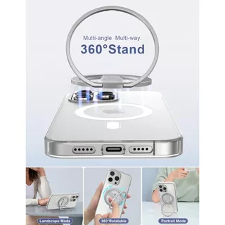EWA ที่วางโทรศัพท์มือถือ แม่เหล็กยึดติดมือถือ หมุนได้360° ใช้ชาร์จไร้สายได้ ใช้ได้มือถือทุกรุ่น มุมสามารถปรับได้