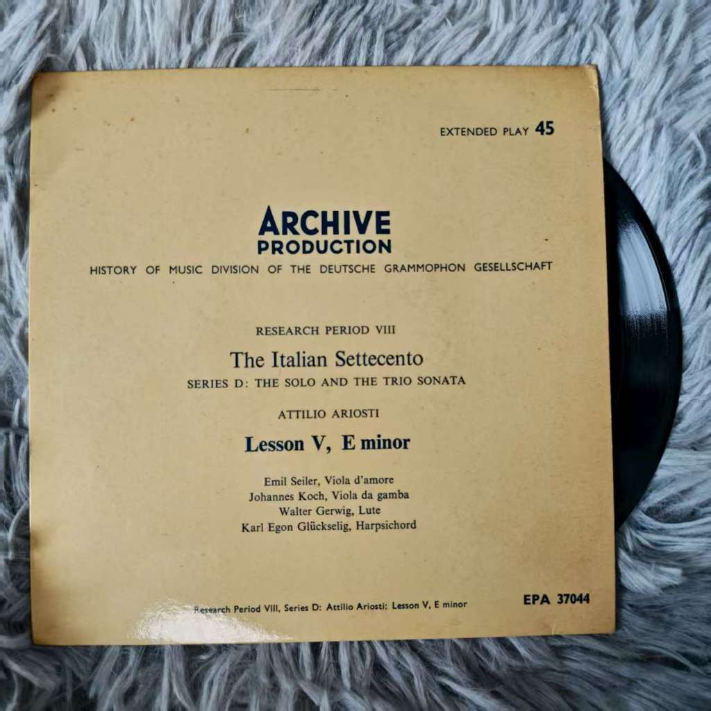 ARCHIVE PRODUCTION  ขนาด 7 นิ้ว LP WW9