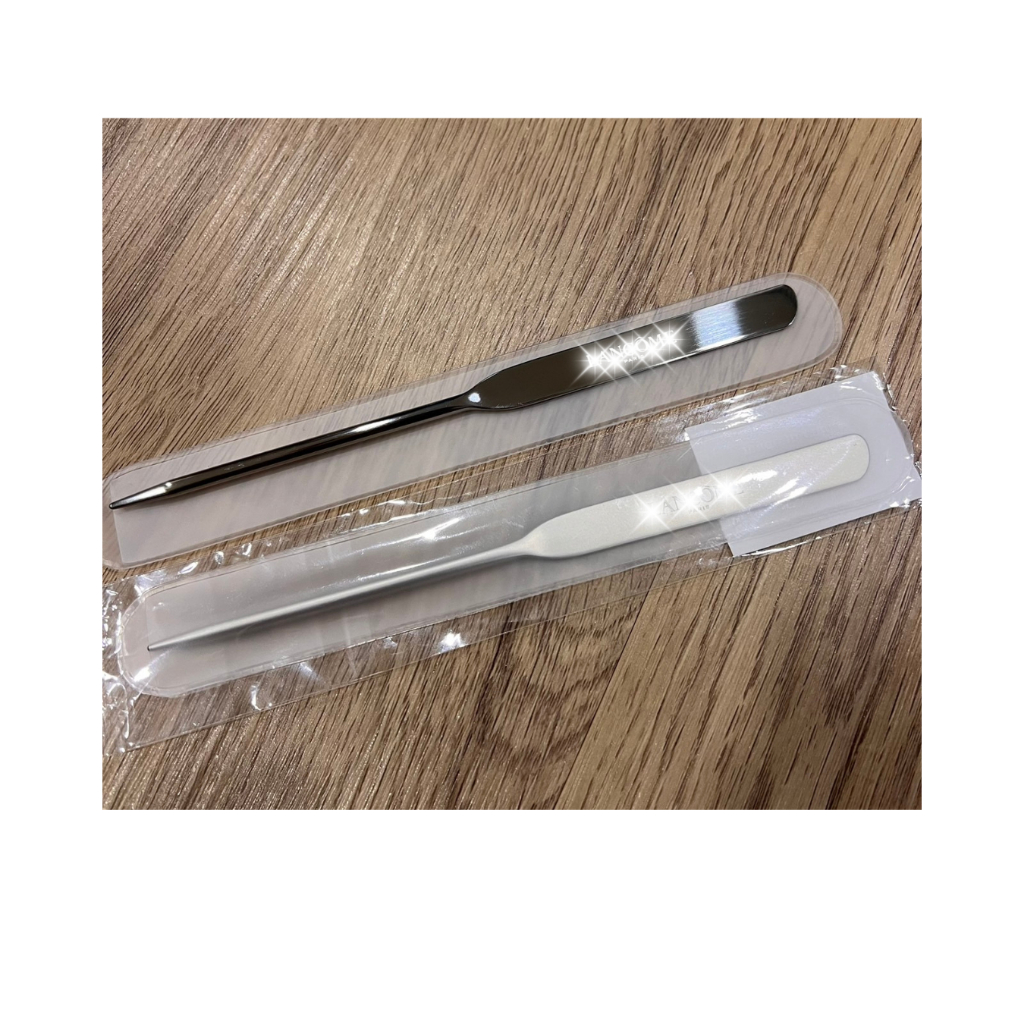 ของแท้100%_Makeup Spatula_ไม้พายผสมครีมรองพื้น สเตนเลส สําหรับแต่งหน้า